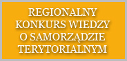 Regionalny konkurs wiedzy  o samorządznie terytorialnym